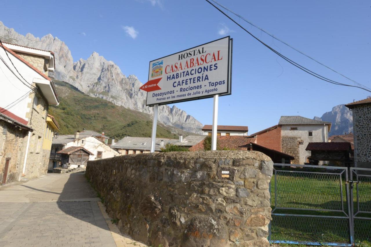 Hostal Casa Abascal Posada De Valdeon Kültér fotó